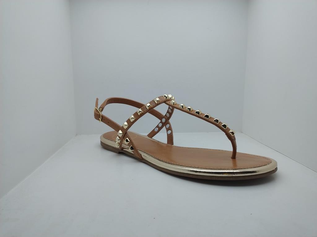 Rasteira Bico Redondo - 3 Marias